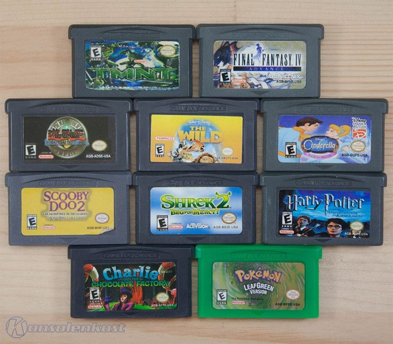 10 GameBoy Spiele zum TOP Preis! - GBA172