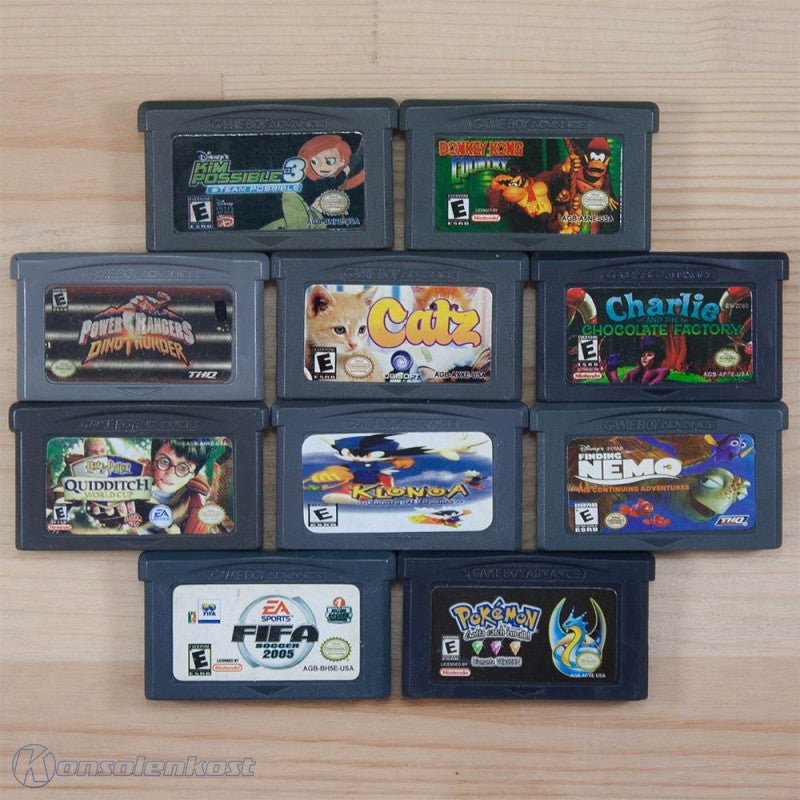 10 GameBoy Spiele zum TOP Preis! - GBA173