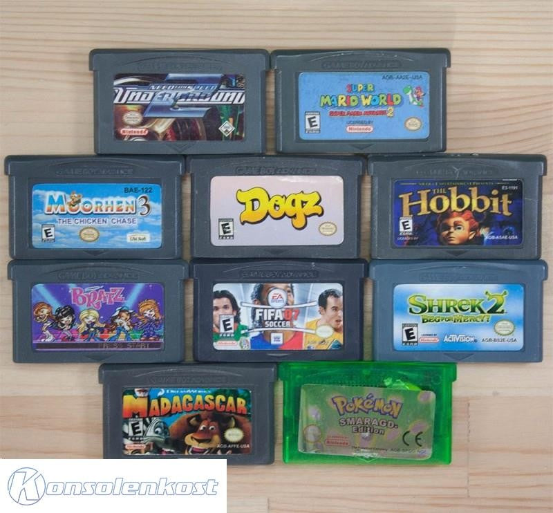 10 GameBoy Spiele zum TOP Preis! - GBA179