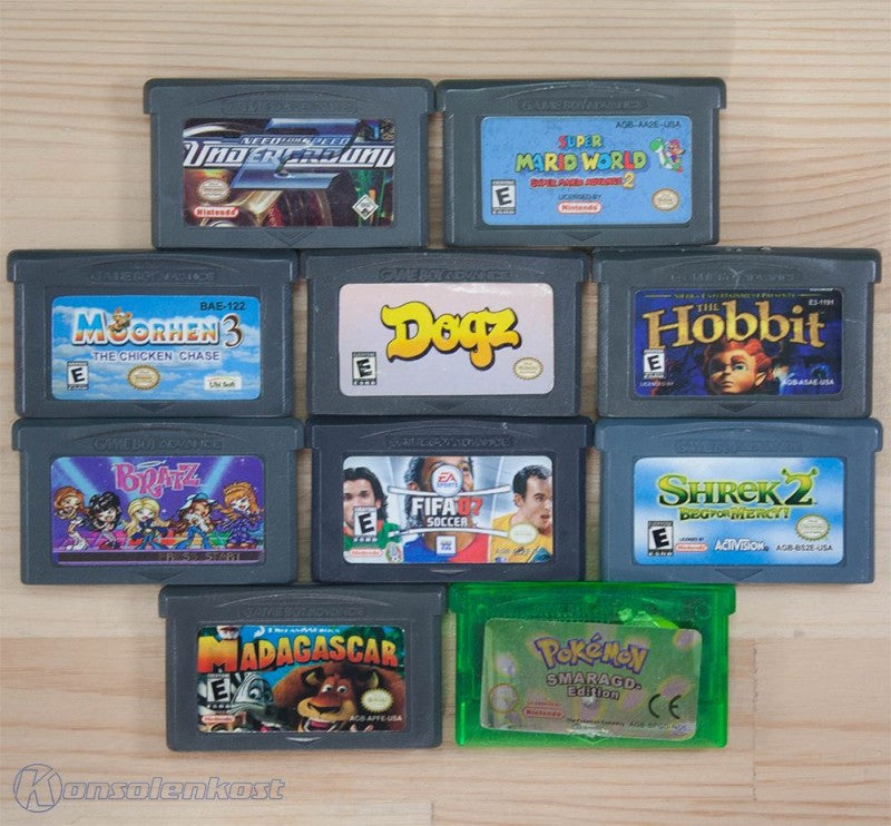 10 GameBoy Spiele zum TOP Preis! - GBA179