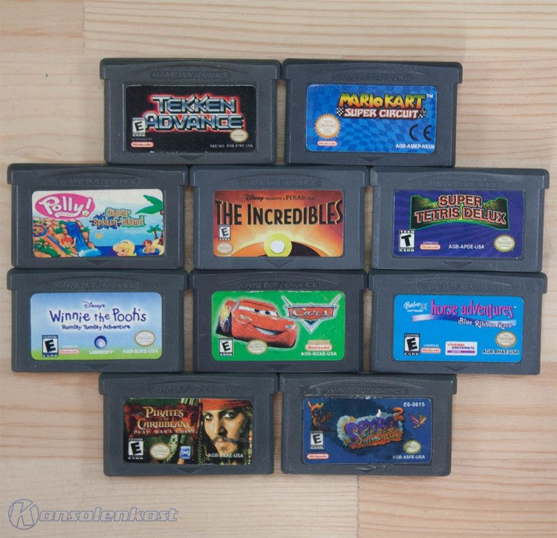 10 GameBoy Spiele zum TOP Preis! - GBA180