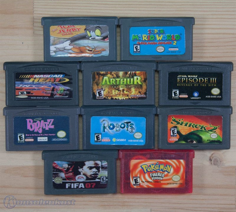 10 GameBoy Spiele zum TOP Preis! - GBA182