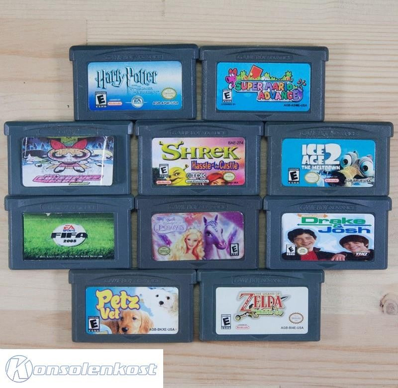 10 GameBoy Spiele zum TOP Preis! - GBA185