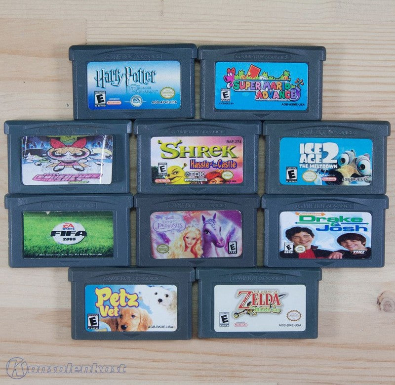 10 GameBoy Spiele zum TOP Preis! - GBA185