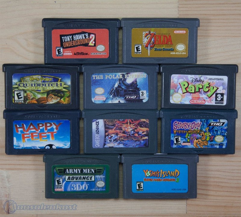 10 GameBoy Spiele zum TOP Preis! - GBA186