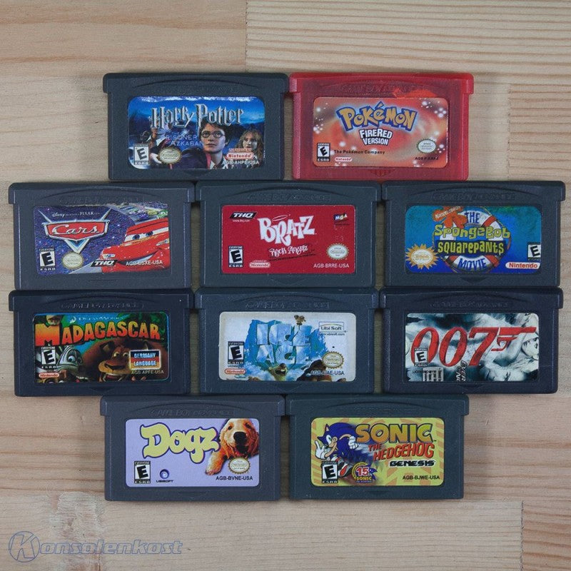 10 GameBoy Spiele zum TOP Preis! - GBA189