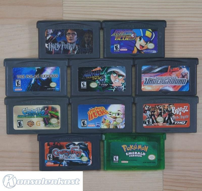 10 GameBoy Spiele zum TOP Preis! - GBA190