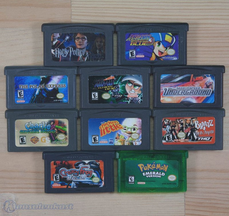 10 GameBoy Spiele zum TOP Preis! - GBA190