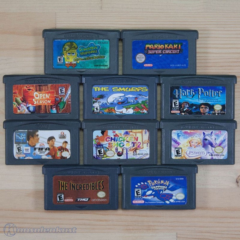 10 GameBoy Spiele zum TOP Preis! - GBA191