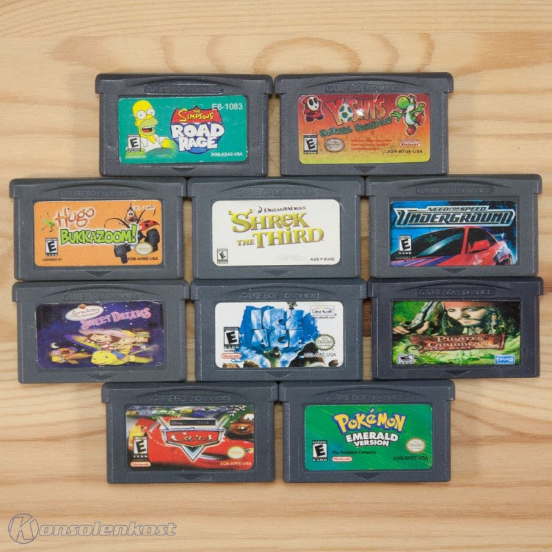 10 GameBoy Spiele zum TOP Preis! - GBA193