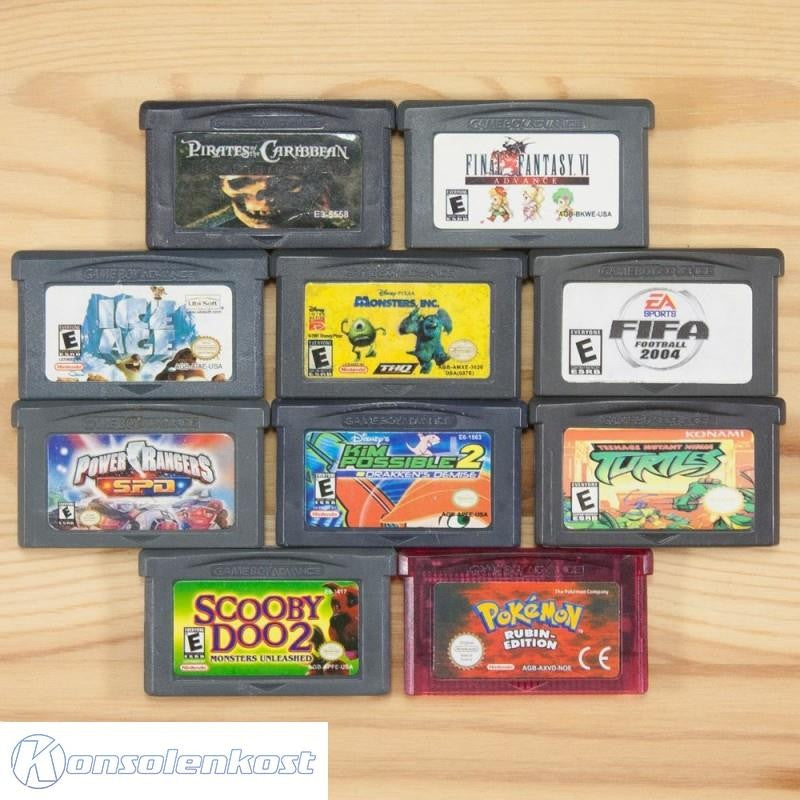 10 GameBoy Spiele zum TOP Preis! - GBA194