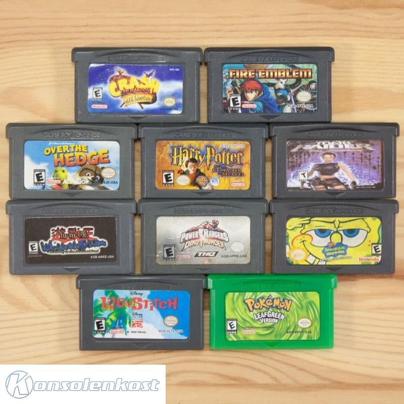 10 GameBoy Spiele zum TOP Preis! - GBA197