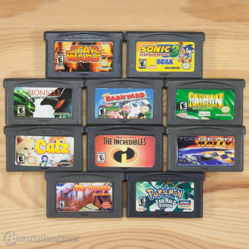 10 GameBoy Spiele zum TOP Preis! - GBA202