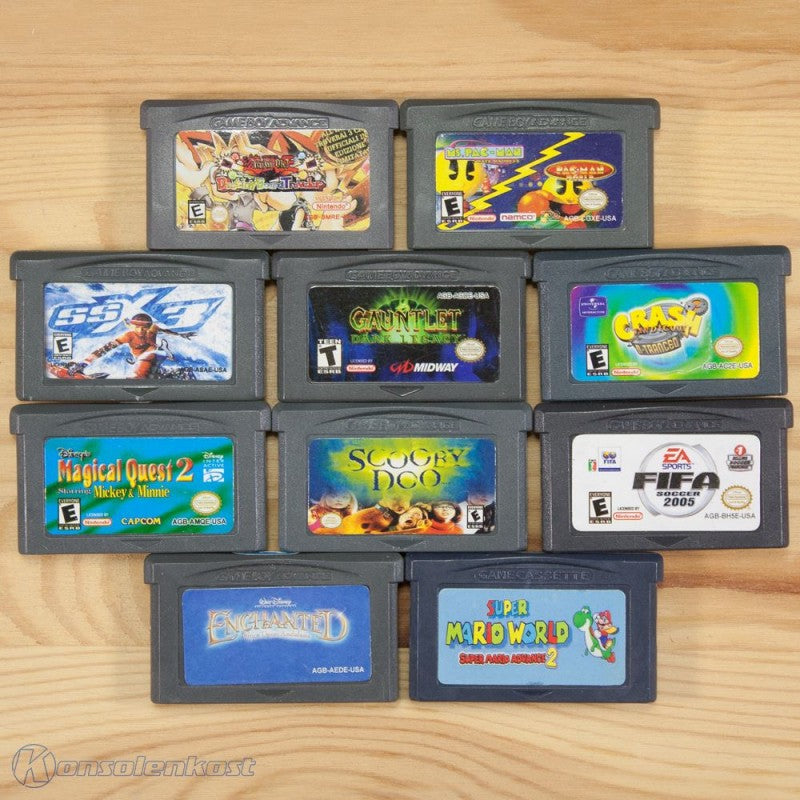 10 GameBoy Spiele zum TOP Preis! - GBA203