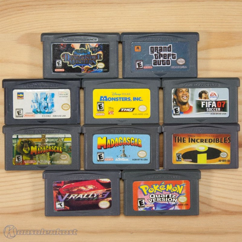 10 GameBoy Spiele zum TOP Preis! - GBA207
