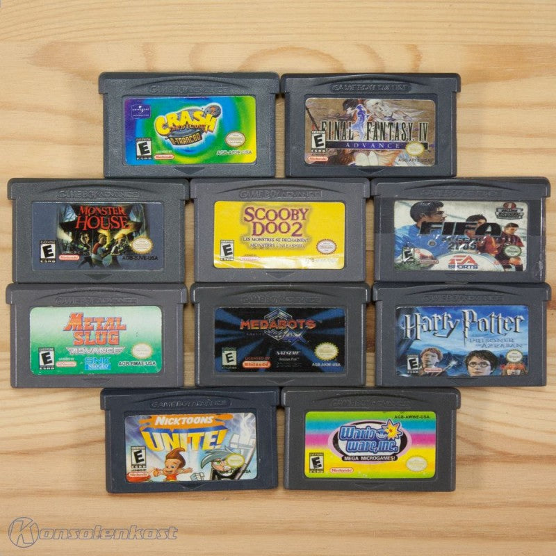 10 GameBoy Spiele zum TOP Preis! - GBA208