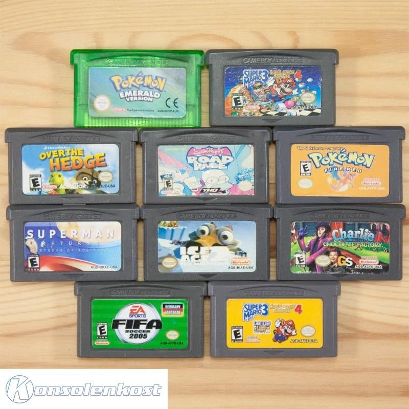 10 GameBoy Spiele zum TOP Preis! - GBA210