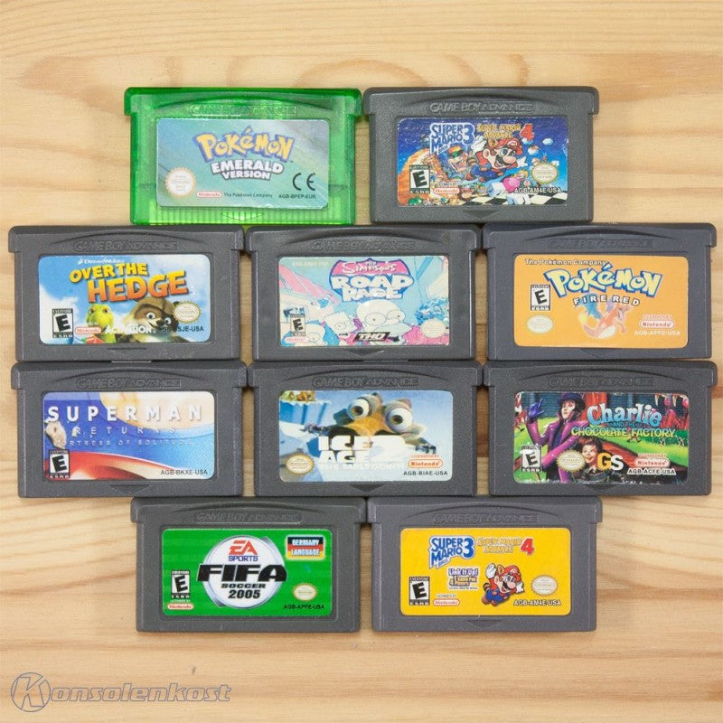 10 GameBoy Spiele zum TOP Preis! - GBA210
