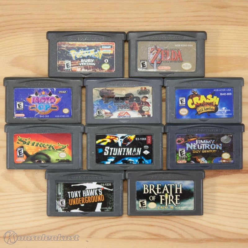 10 GameBoy Spiele zum TOP Preis! - GBA211