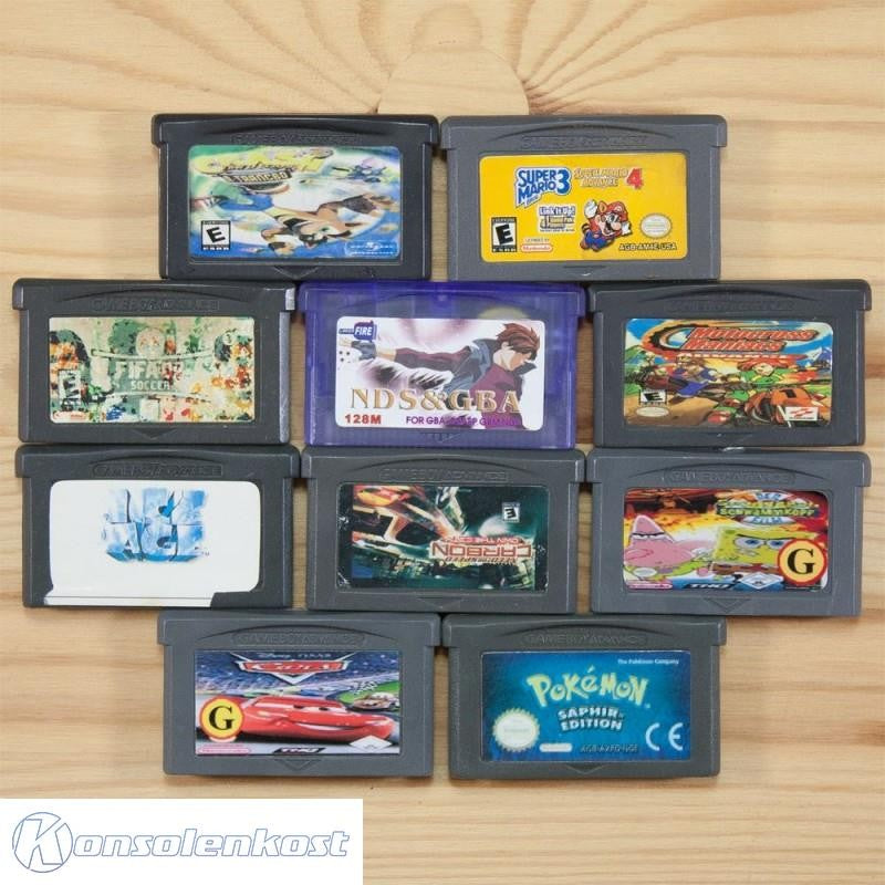 10 GameBoy Spiele zum TOP Preis! - GBA212