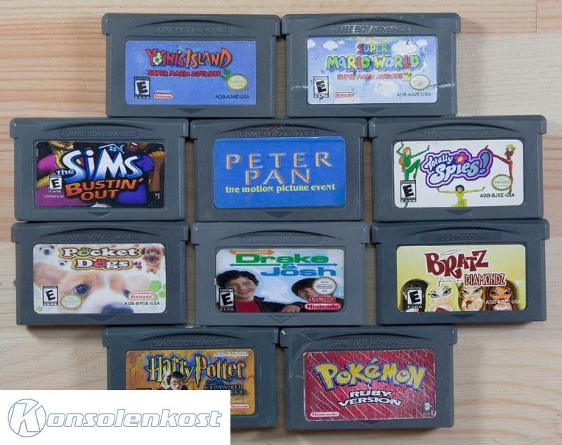 10 GameBoy Spiele zum TOP Preis! - GBA57