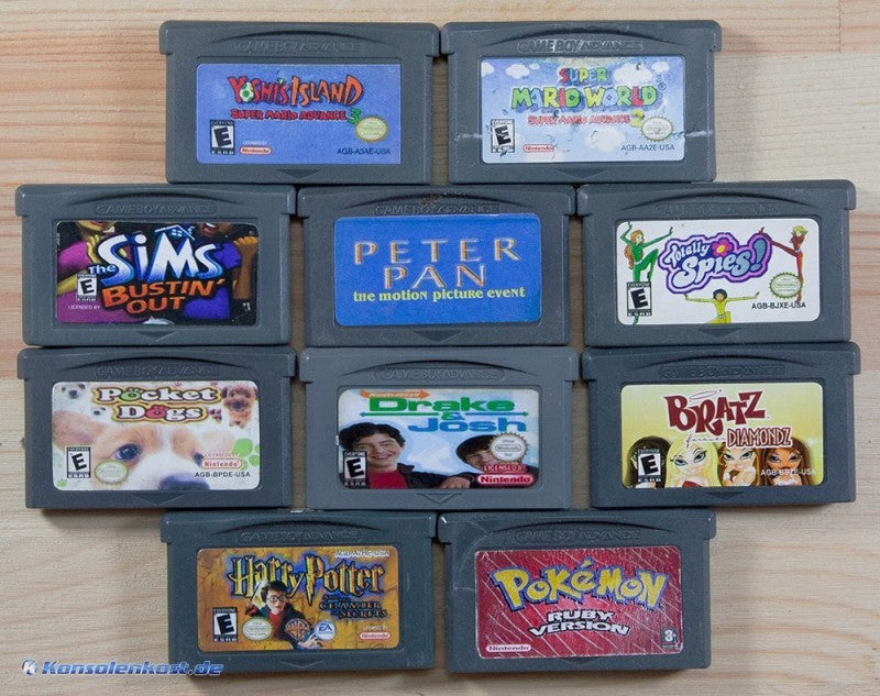 10 GameBoy Spiele zum TOP Preis! - GBA57