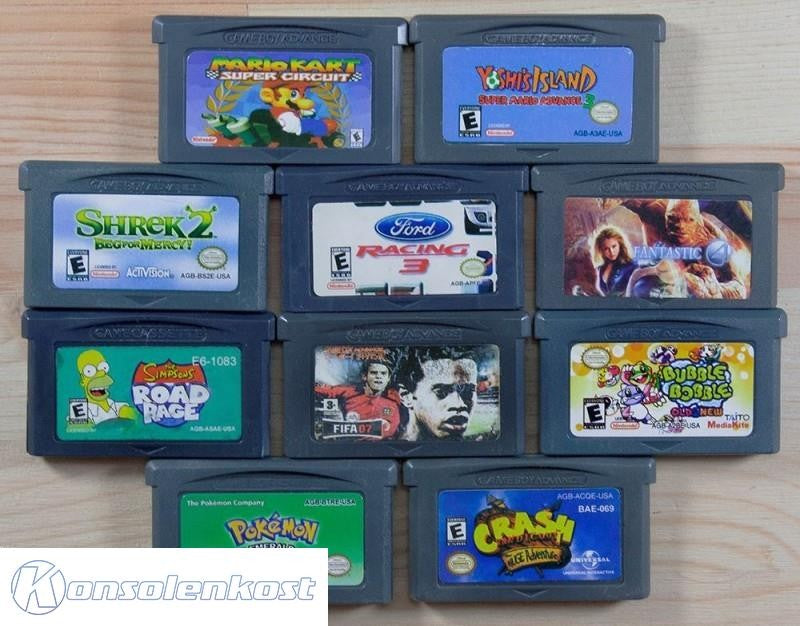 10 GameBoy Spiele zum TOP Preis! - GBA58