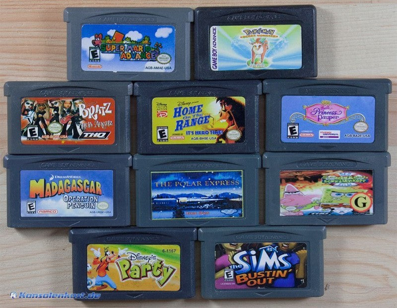 10 GameBoy Spiele zum TOP Preis! - GBA59