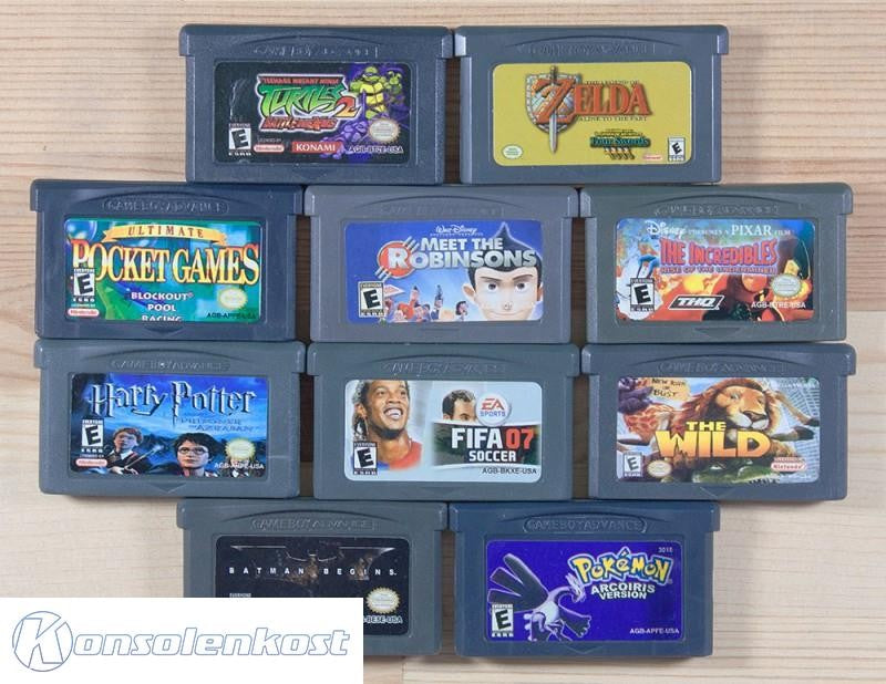 10 GameBoy Spiele zum TOP Preis! - GBA77