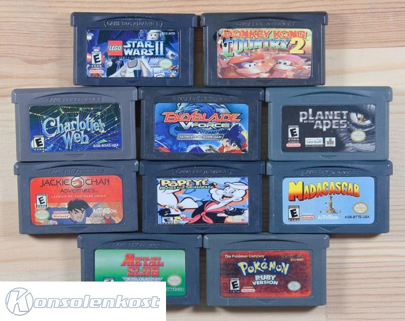 10 GameBoy Spiele zum TOP Preis! - GBA79