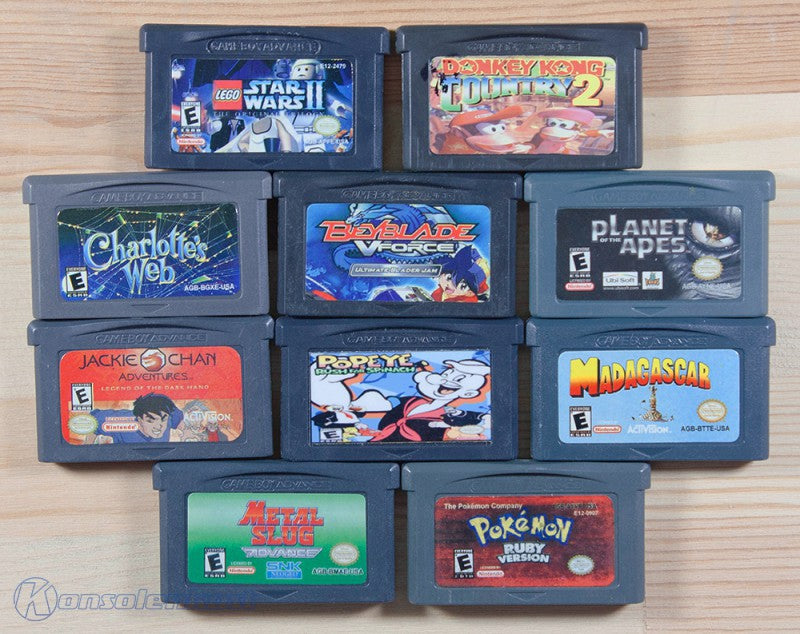 10 GameBoy Spiele zum TOP Preis! - GBA79