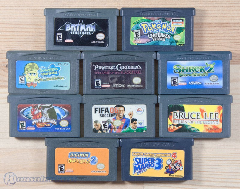 10 GameBoy Spiele zum TOP Preis! - GBA80