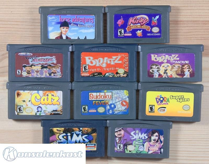 10 GameBoy Spiele zum TOP Preis! - GBA81