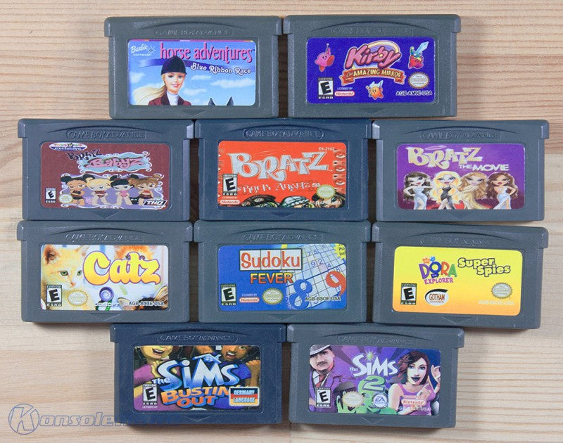 10 GameBoy Spiele zum TOP Preis! - GBA81