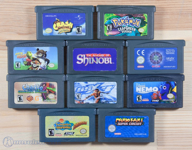 10 GameBoy Spiele zum TOP Preis! - GBA82