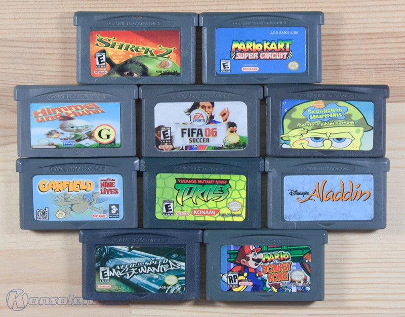 10 GameBoy Spiele zum TOP Preis! - GBA83