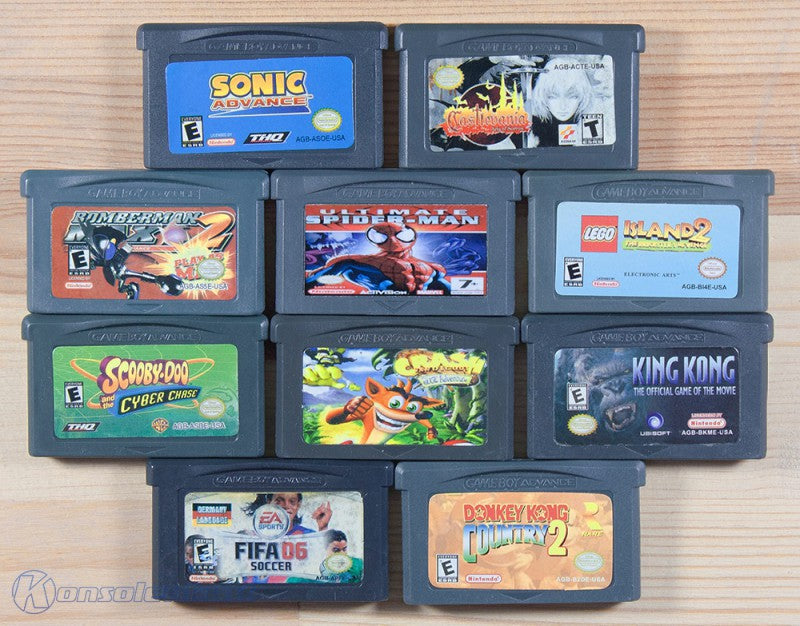 10 GameBoy Spiele zum TOP Preis! - GBA84