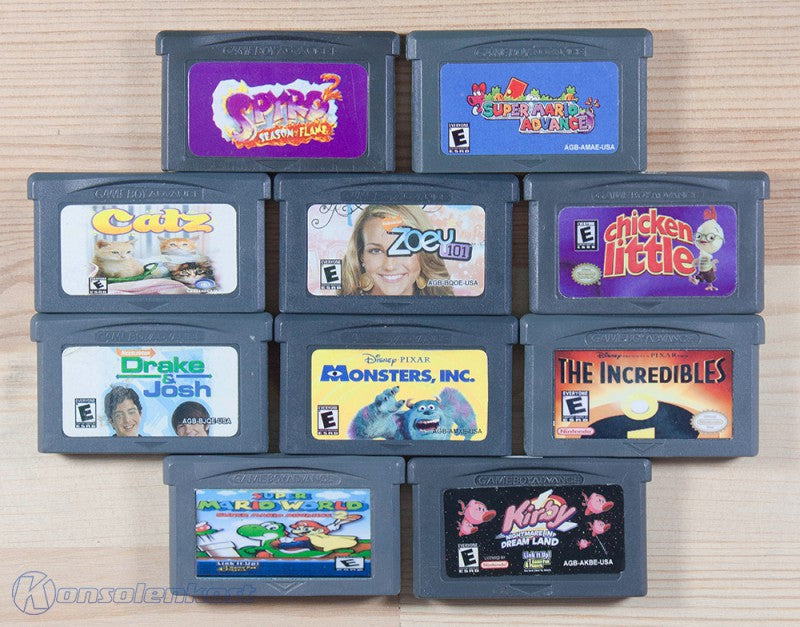 10 GameBoy Spiele zum TOP Preis! - GBA86