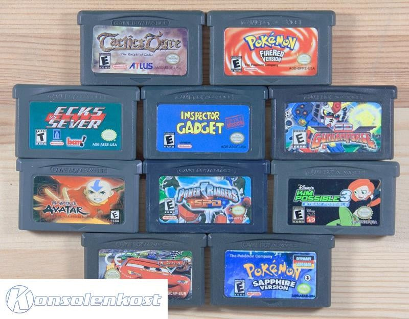 10 GameBoy Spiele zum TOP Preis! - GBA87