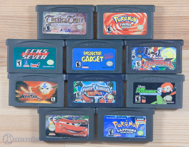 10 GameBoy Spiele zum TOP Preis! - GBA87
