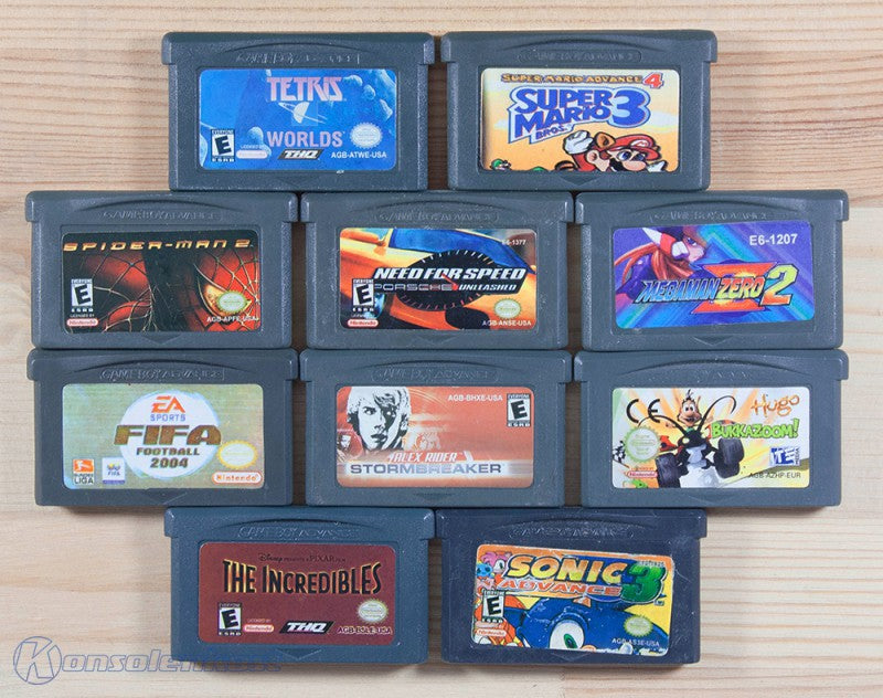10 GameBoy Spiele zum TOP Preis! - GBA88