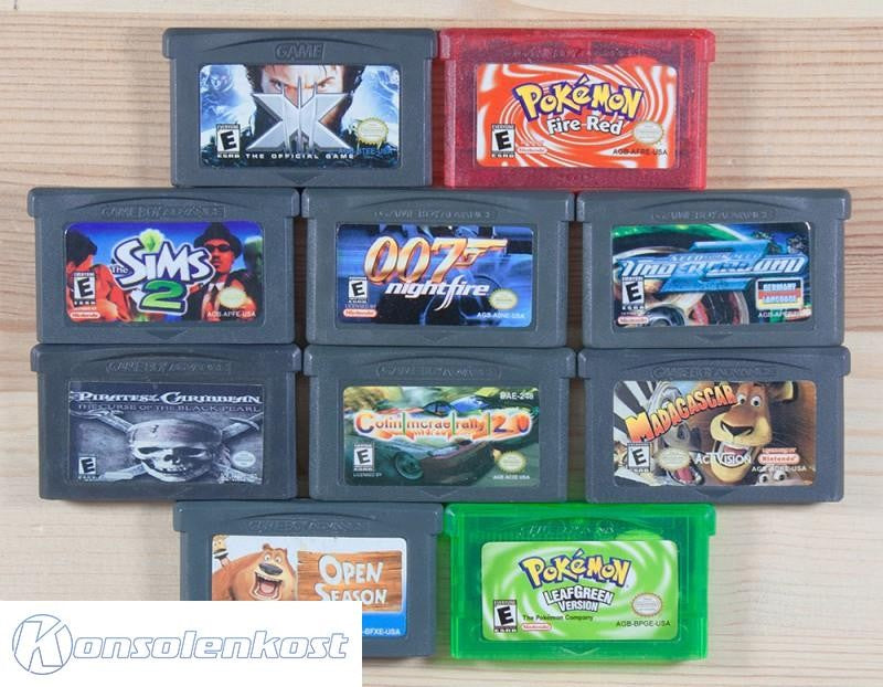 10 GameBoy Spiele zum TOP Preis! - GBA89