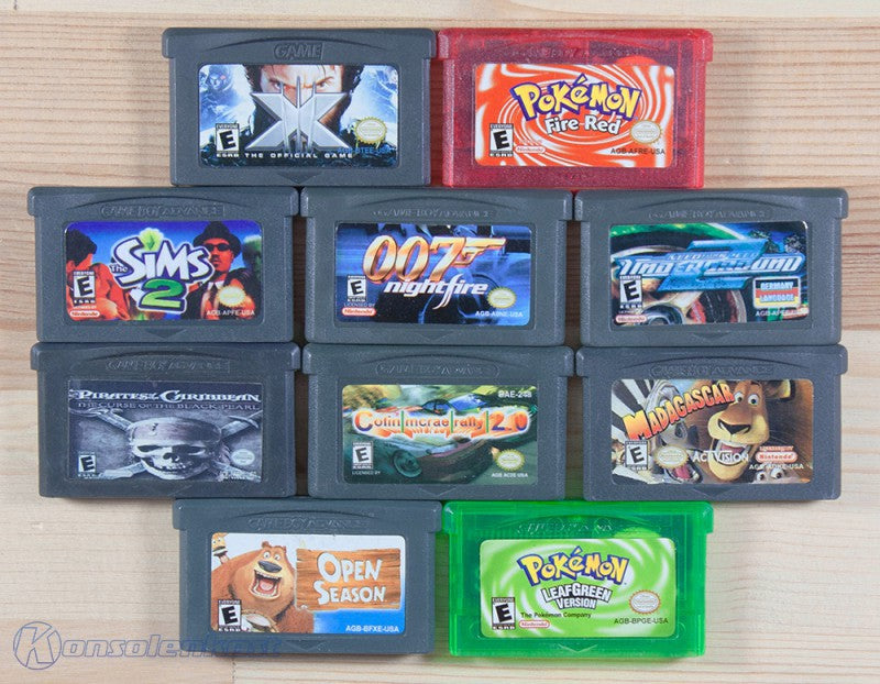 10 GameBoy Spiele zum TOP Preis! - GBA89