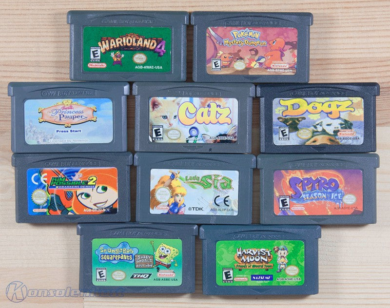 10 GameBoy Spiele zum TOP Preis! - GBA90