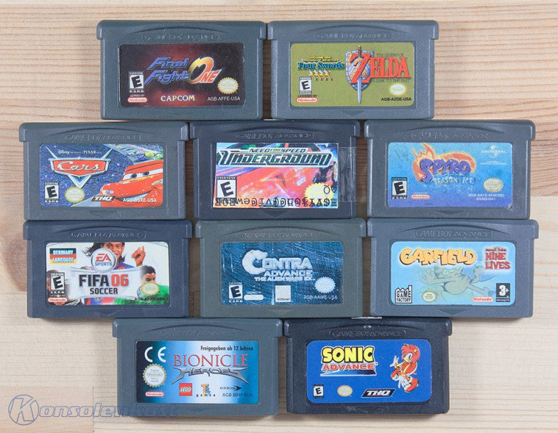 10 GameBoy Spiele zum TOP Preis! - GBA91