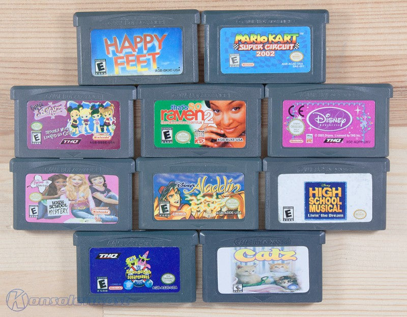 10 GameBoy Spiele zum TOP Preis! - GBA92