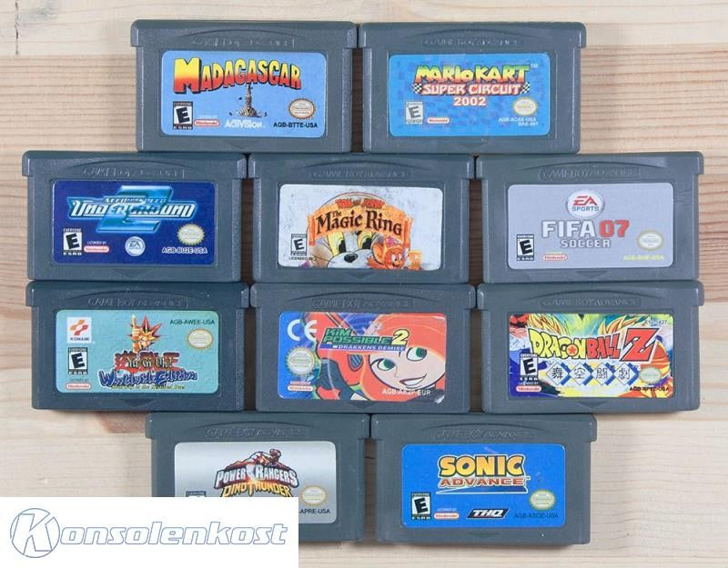 10 GameBoy Spiele zum TOP Preis! - GBA94