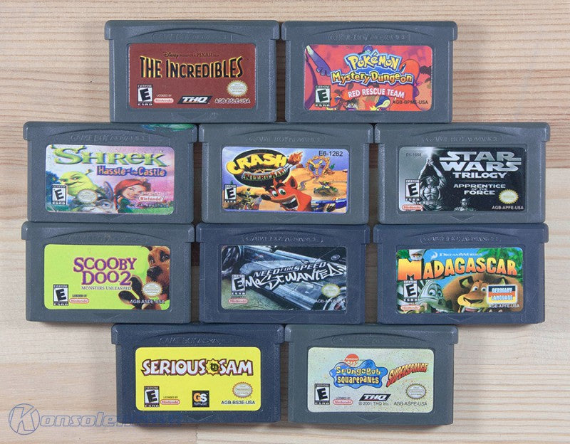 10 GameBoy Spiele zum TOP Preis! - GBA95