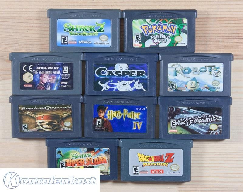 10 GameBoy Spiele zum TOP Preis! - GBA97
