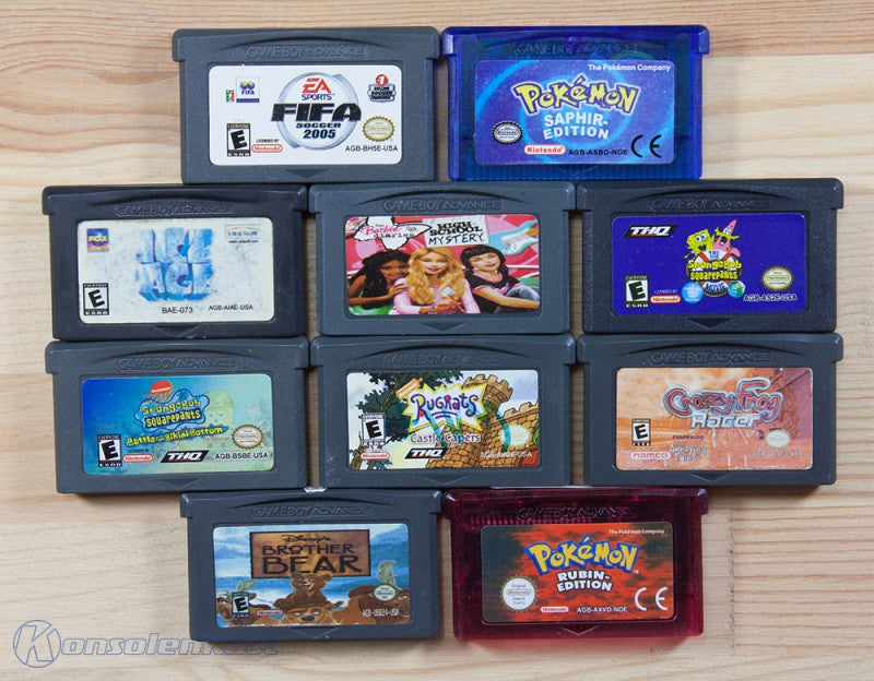 10 GameBoy Spiele zum TOP Preis! - GBA98